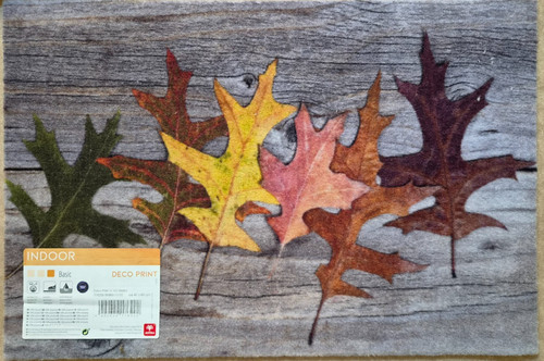 Fußmatte blätter herbst - -,