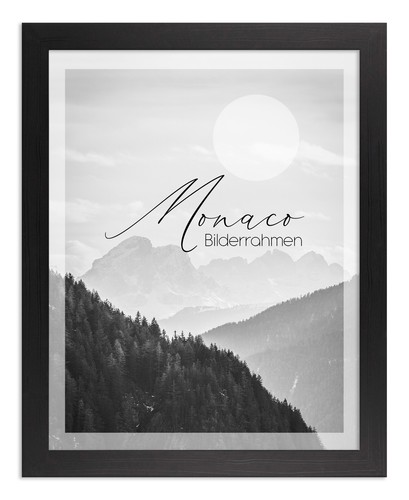 Bilderrahmen monaco schwarz - monaco, in