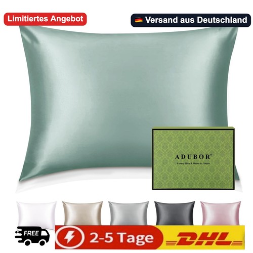 Seidenkissenbezug 40x80 100 - seidenkissenbezug,