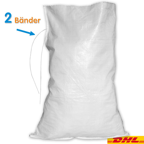 Sandsäcke 60cm weiß - sandsäcke,