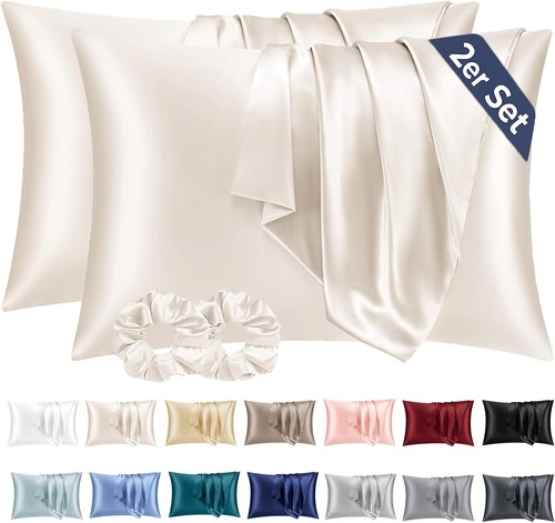 Satin kissenbezug 40x60 - satin,