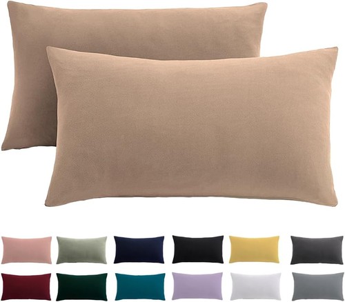 Kissenbezug 40x60 beige 2er - kissenbezug,