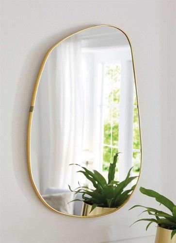 Wand spiegel gold - wand, 40x60