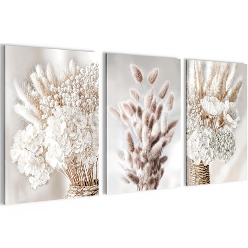 Wandbilder set blumen - set,